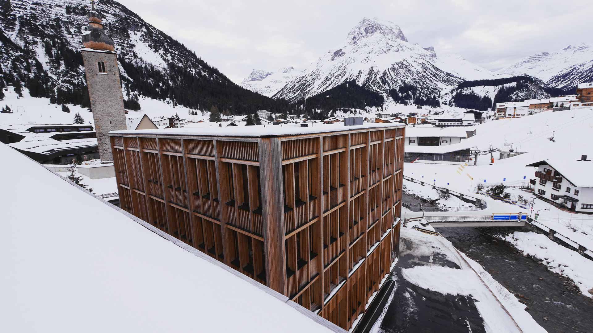 View from the rooftop of lech congress centre